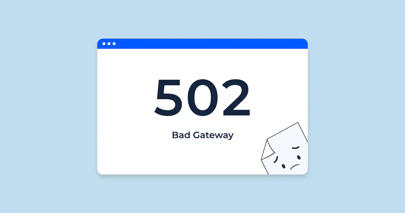 502 status code